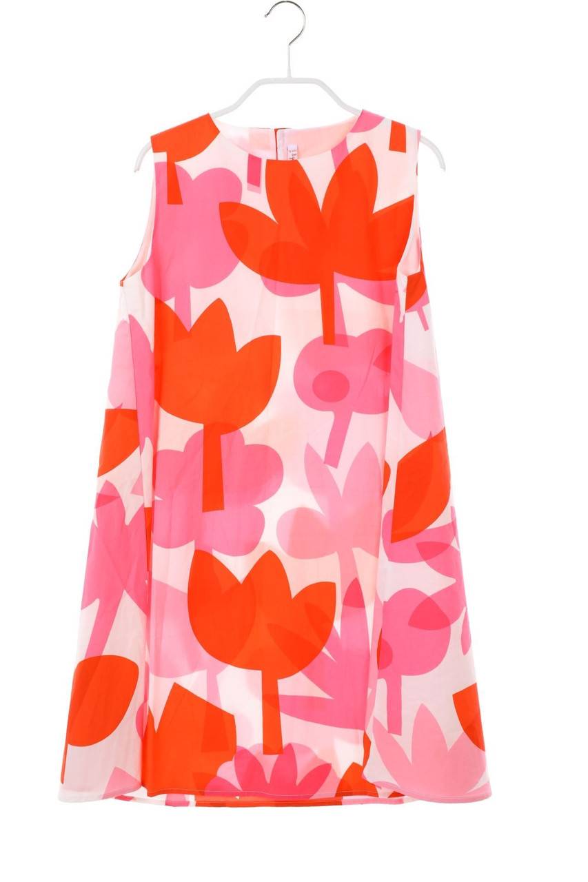 Carou il gufo A-Linien-Kleid mit Print