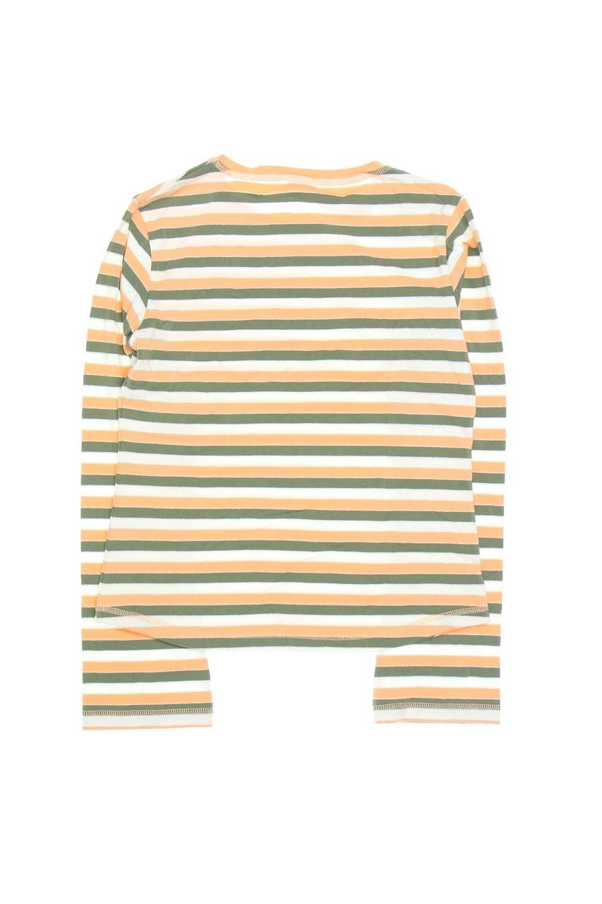 Carou Inside Glitzer-Streifen-T-Shirt