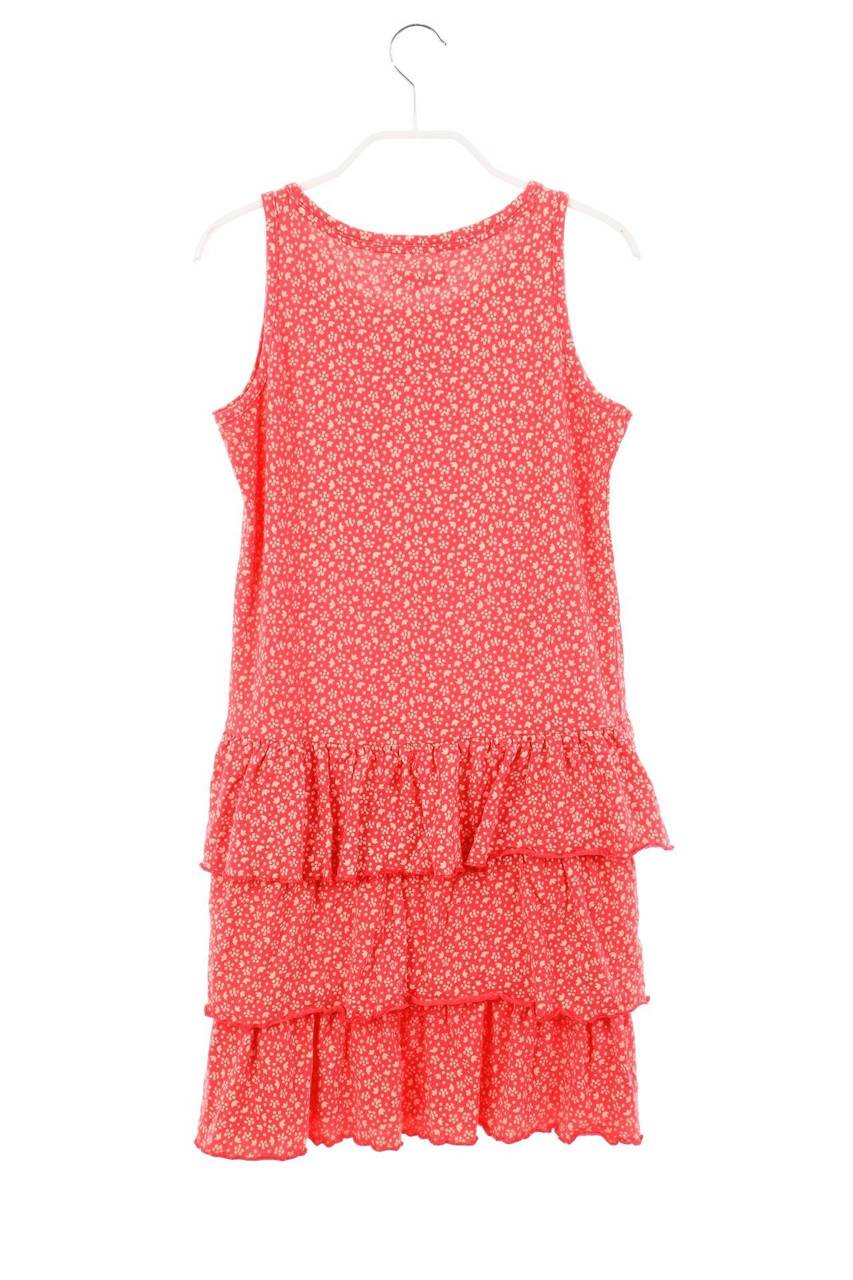 Carou Inside Volants-Kleid Mit Print