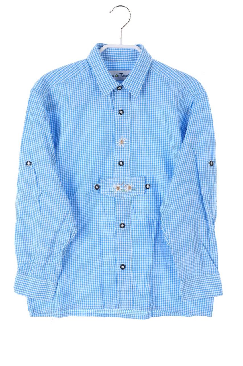 Carou Isar Trachten Trachten-Hemd mit Stickereien