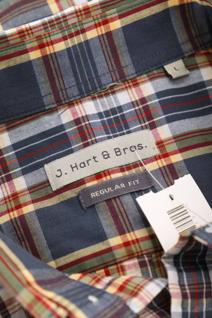 Carou J. Hart & BROS. Kurzarm-Hemd Mit Karo-Muster