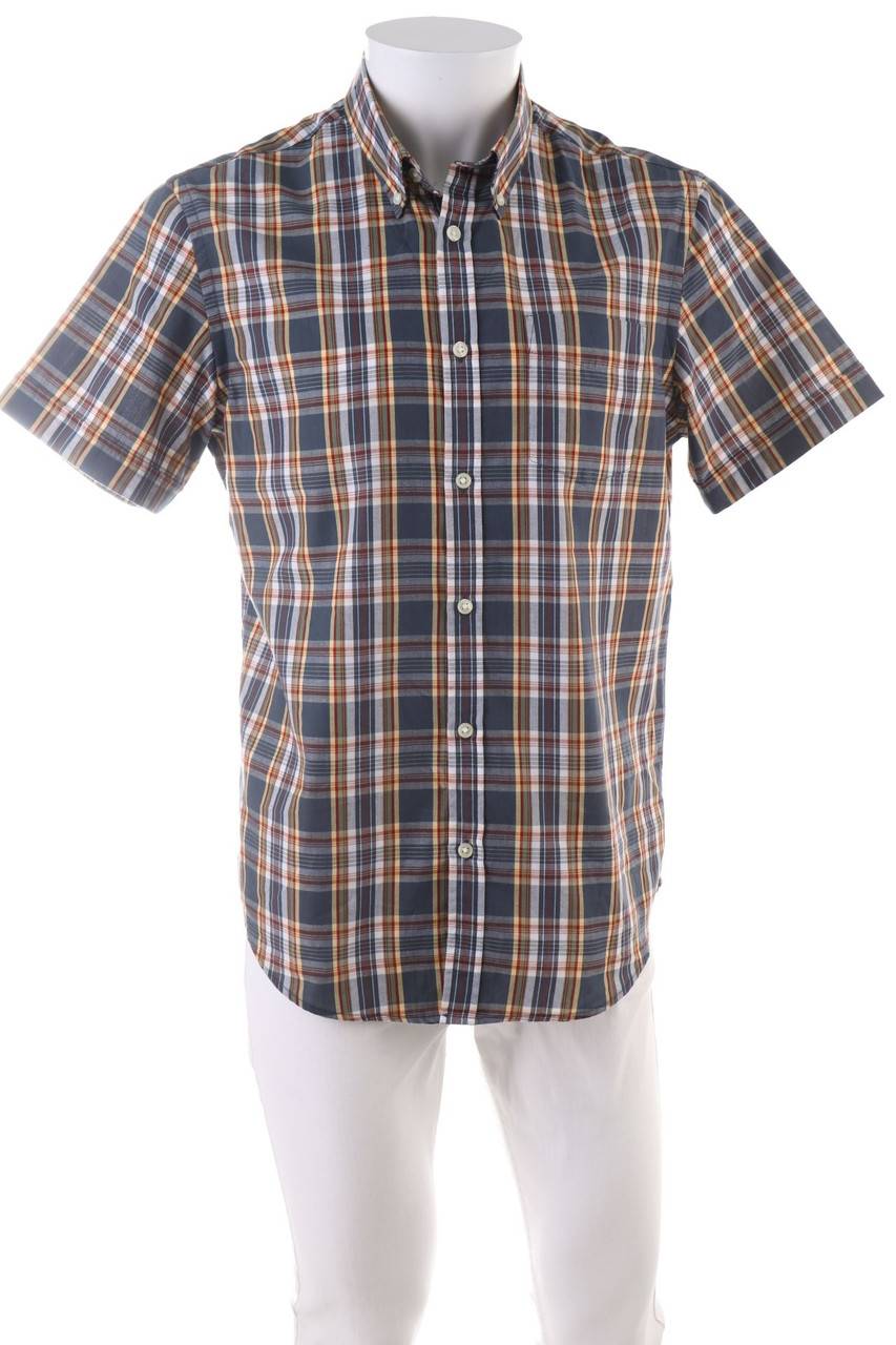 Carou J. Hart & BROS. Kurzarm-Hemd mit Karo-Muster