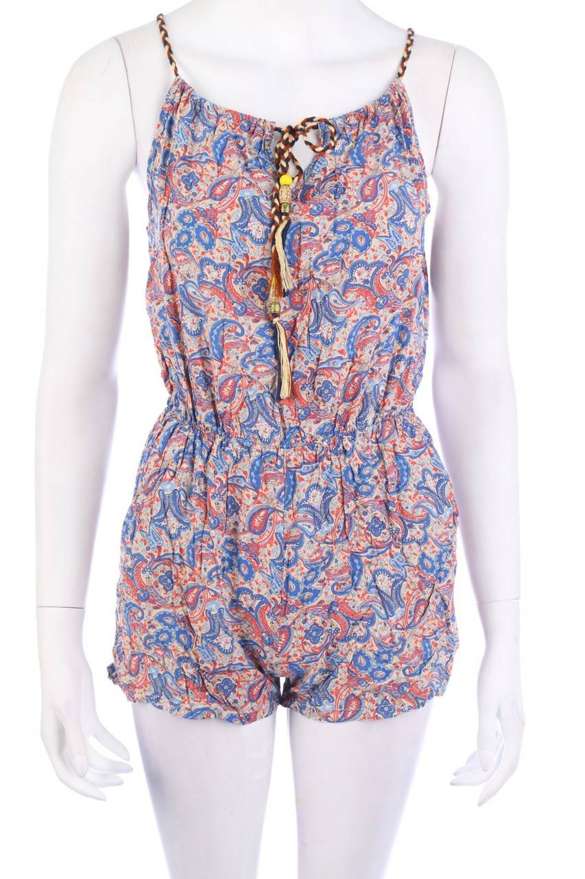 Carou J. STARS Playsuit mit Paisley-Print