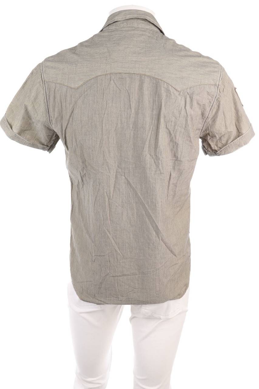 Carou JACK & JONES Kurzarm-Hemd Casual Uni