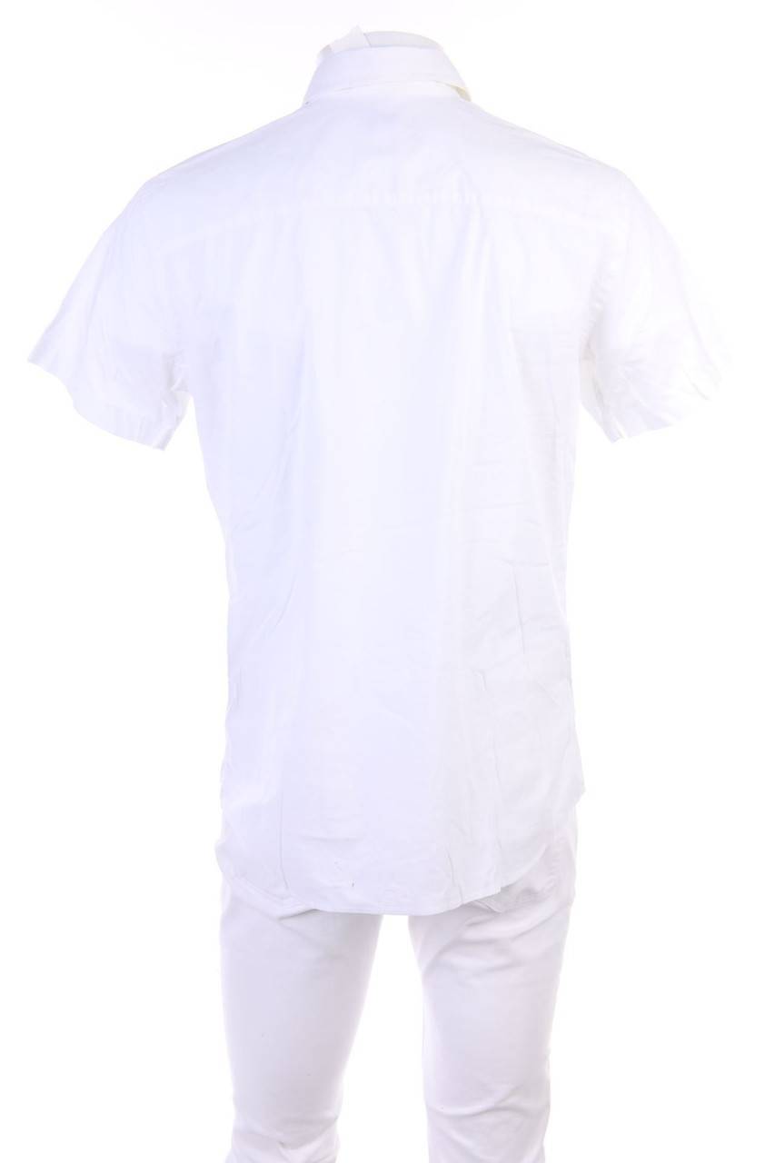 Carou JACK & JONES Kurzarm-Hemd Casual Uni