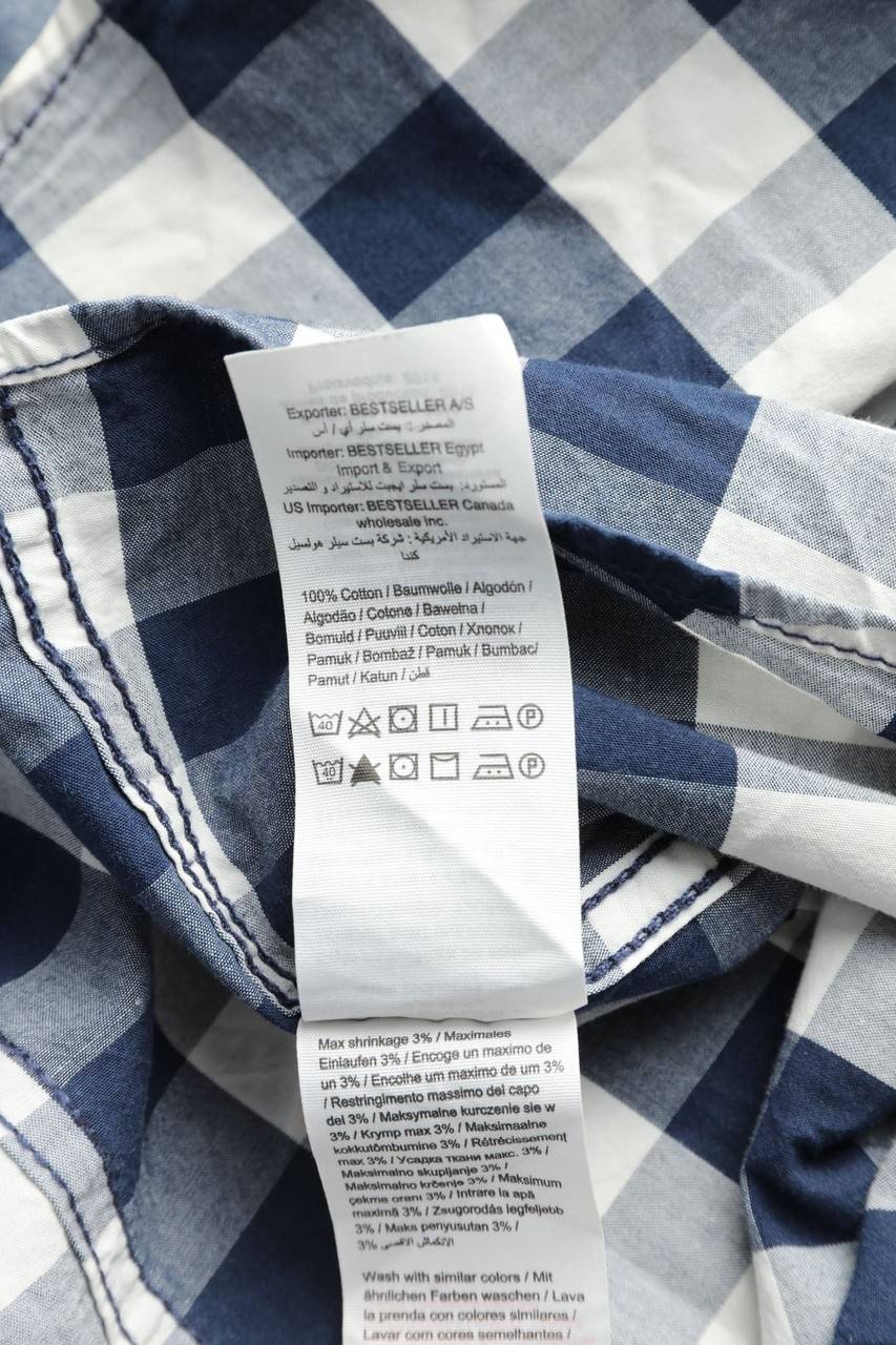 Carou JACK & JONES Kurzarm-Hemd Mit Karo-Muster