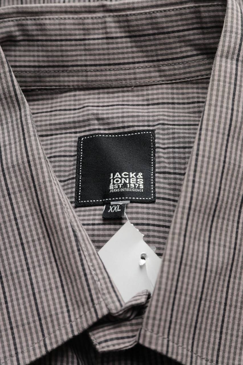 Carou JACK & JONES Kurzarm-Hemd Mit Karo-Muster