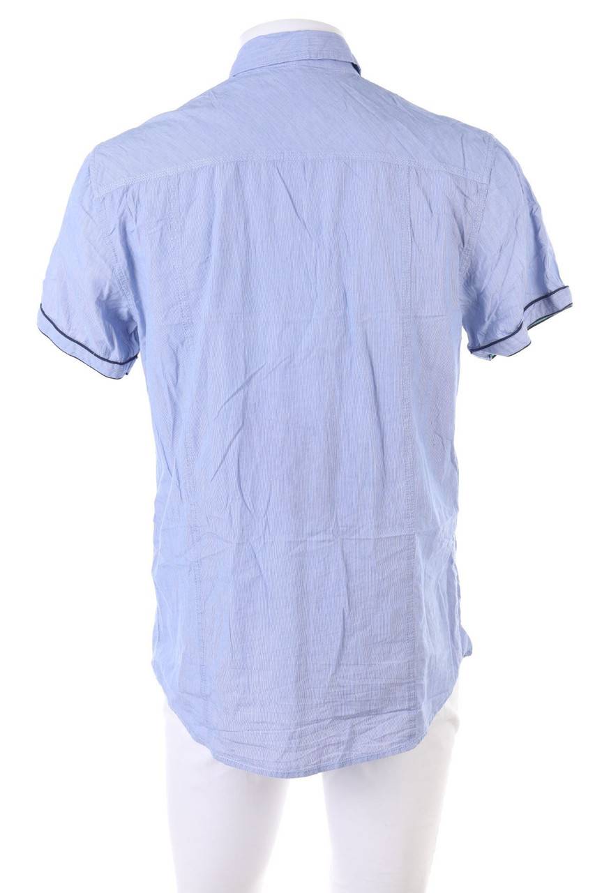 Carou JACK & JONES Kurzarm-Hemd Mit Stickereien