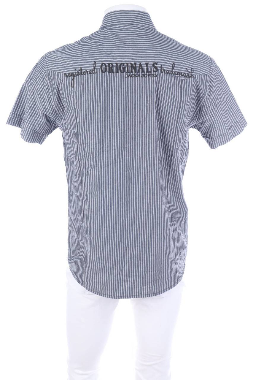 Carou JACK & JONES Kurzarm-Hemd Mit Streifen