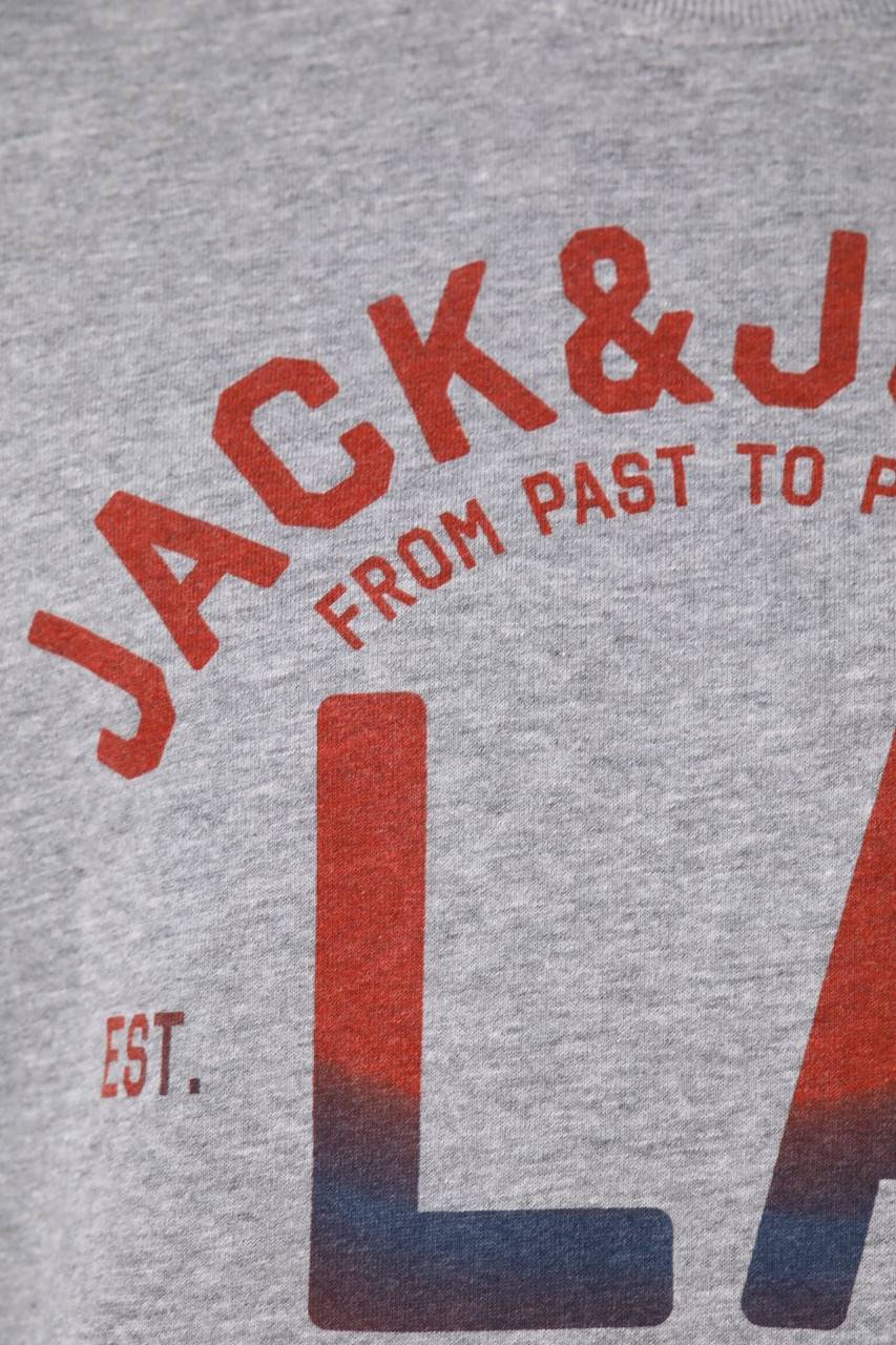Carou JACK & JONES Sweatshirt Mit Logo-Print