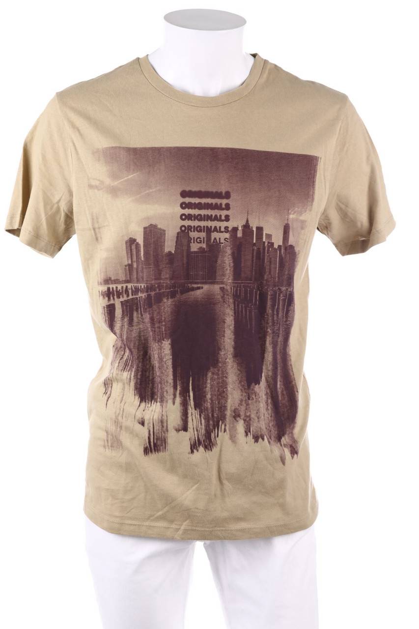 Carou JACK & JONES T-Shirt mit Foto-Print
