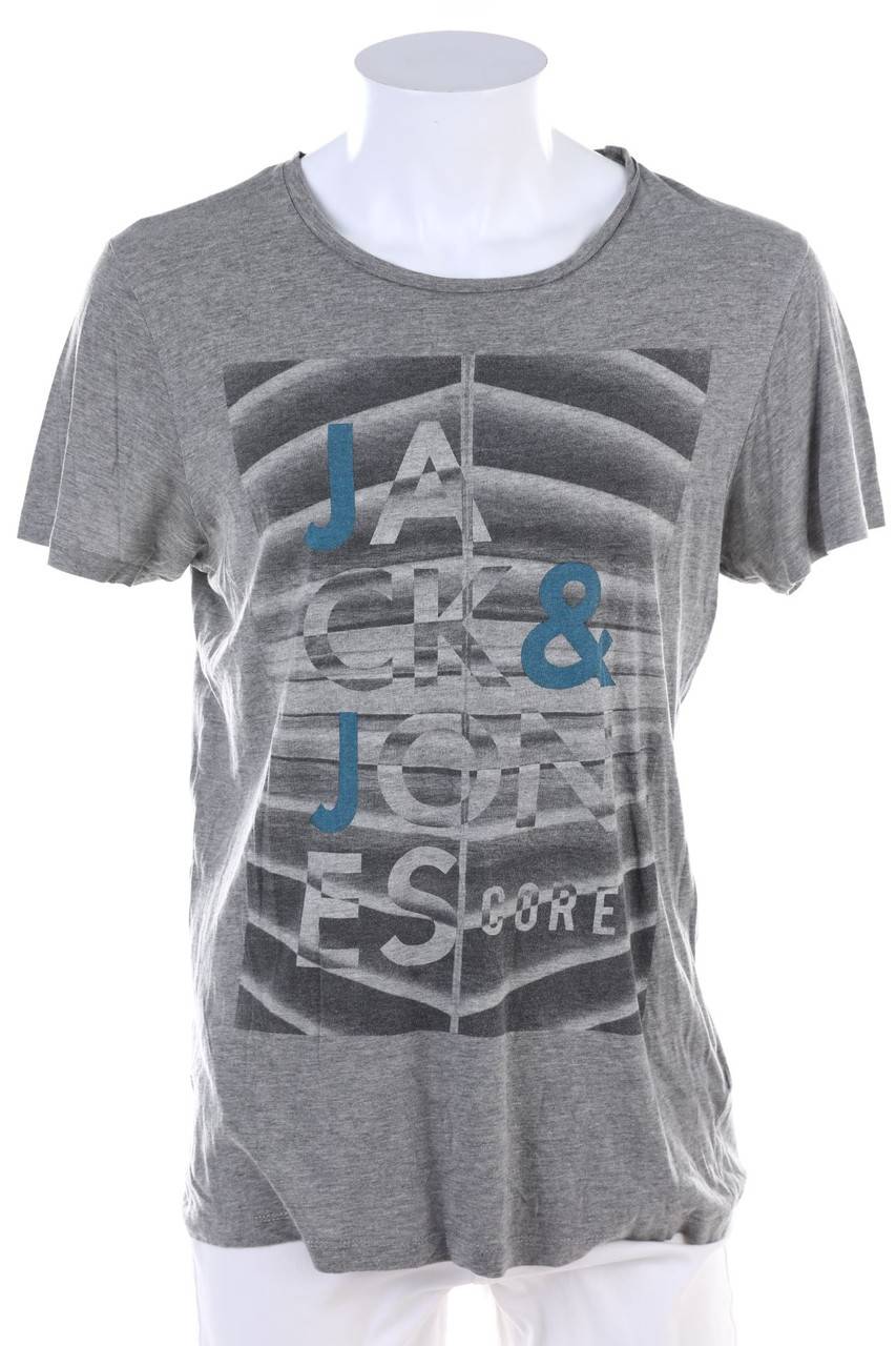 Carou JACK & JONES T-Shirt mit Rundhals