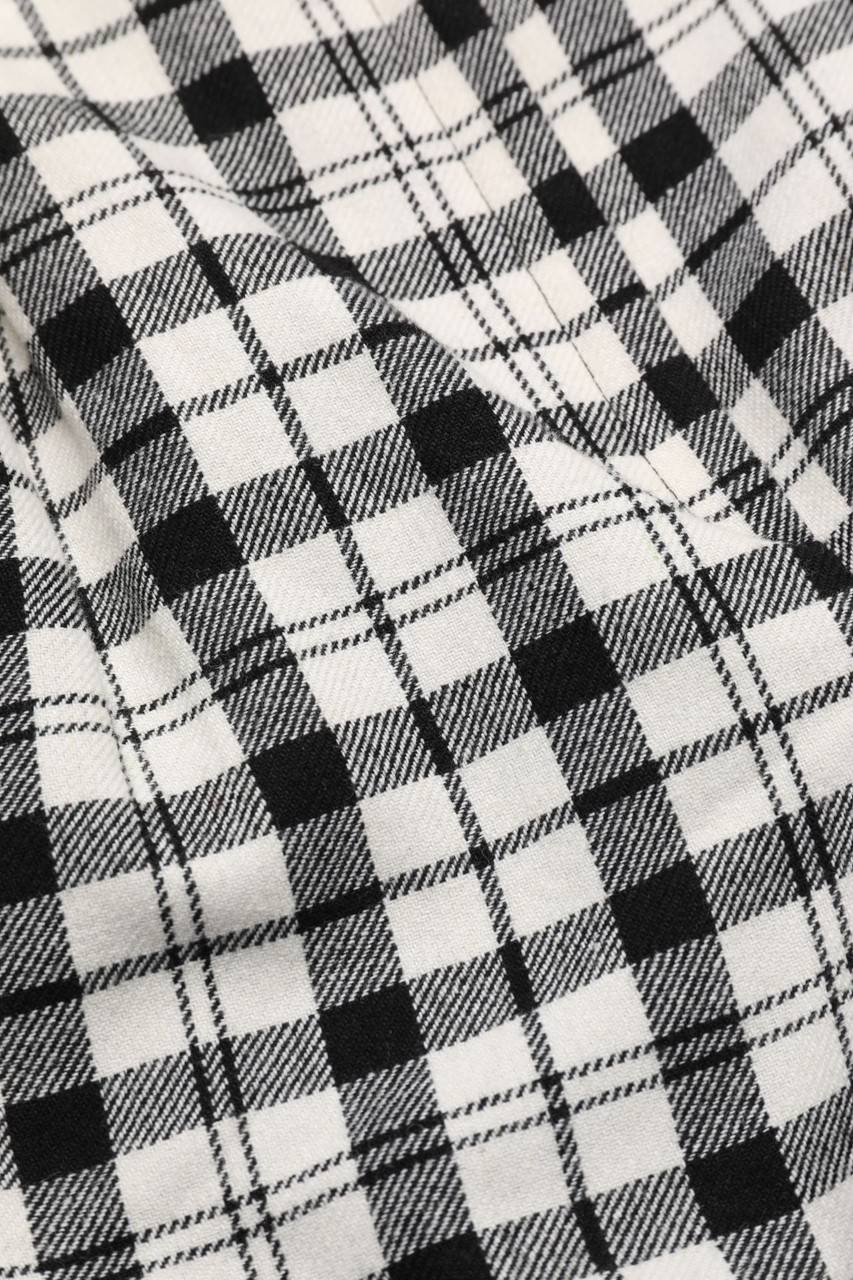 Carou Jacquemine Karo-Bermuda-Shorts Aus Woll-Mix