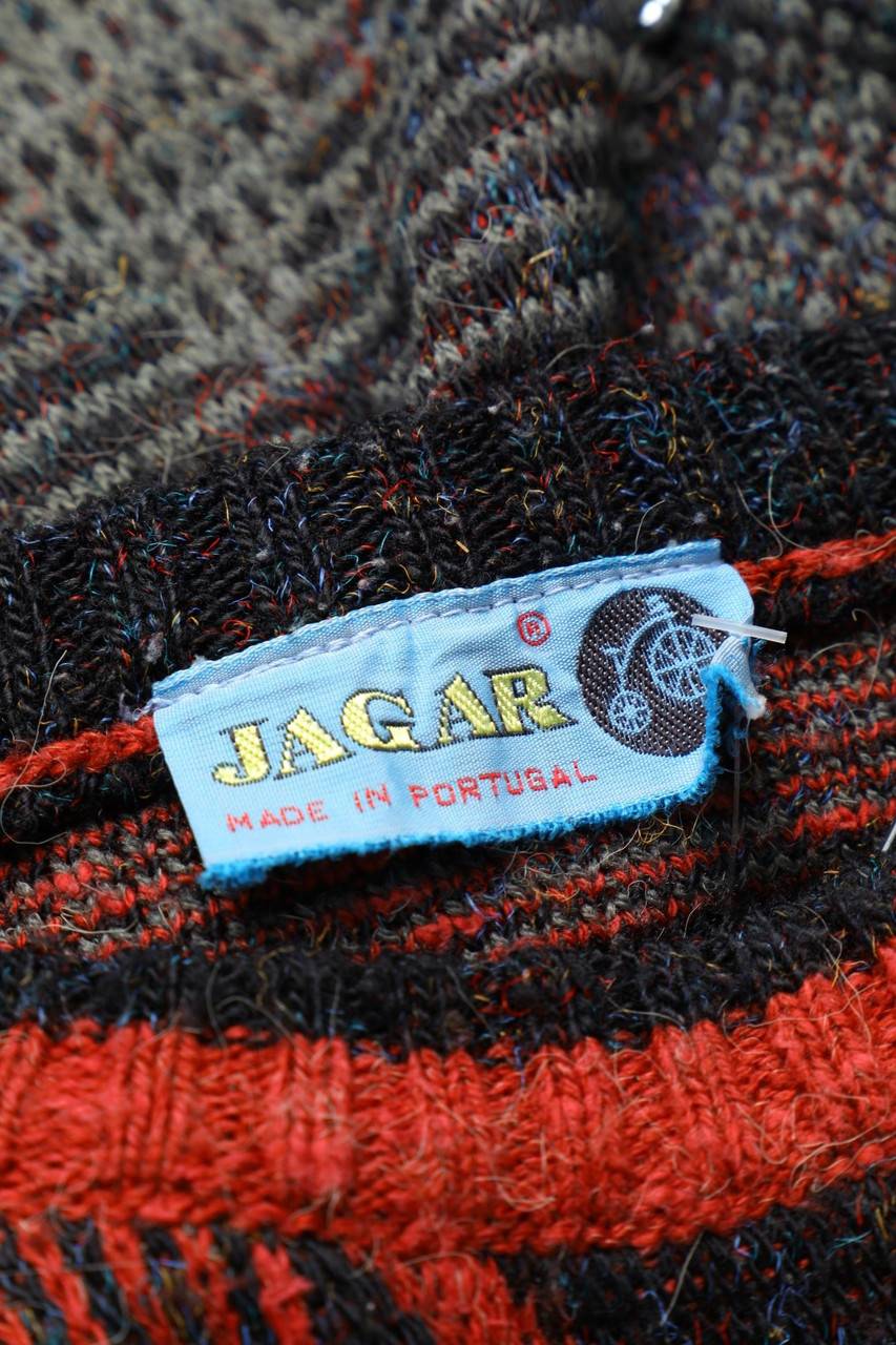 Carou JAGAR Vintage-Pullover Im Ethno-Stil