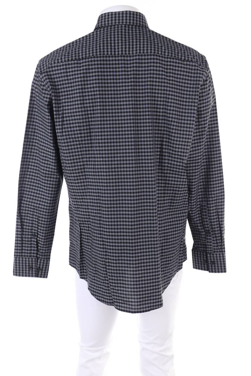 Carou Jake*s Kariertes Hemd Aus Baumwolle