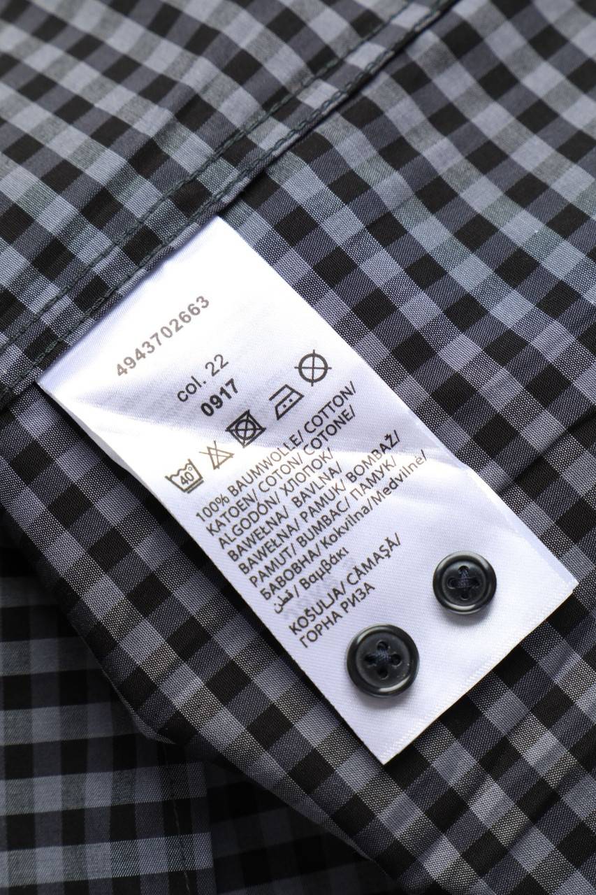 Carou Jake*s Kariertes Hemd Aus Baumwolle