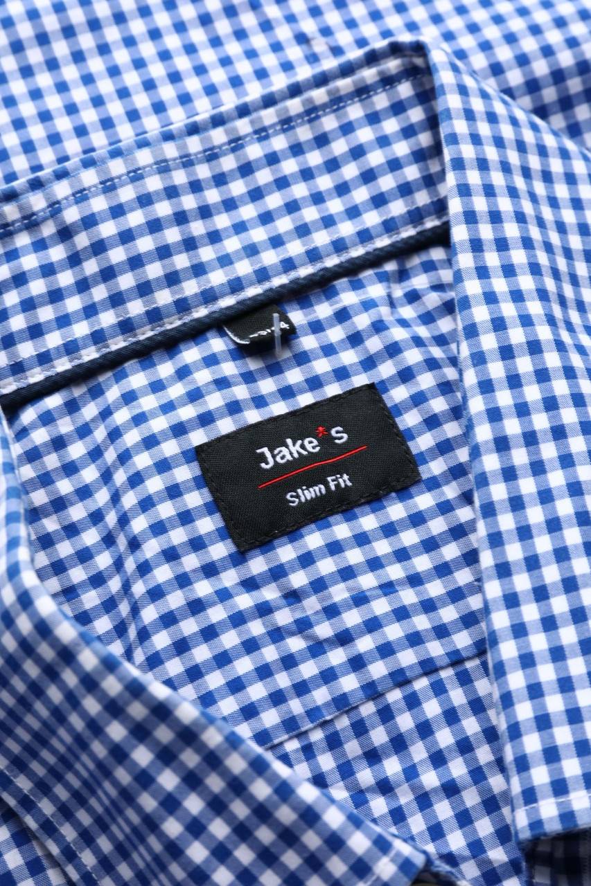 Carou Jake*s Kurzarm-Hemd Mit Karo-Muster