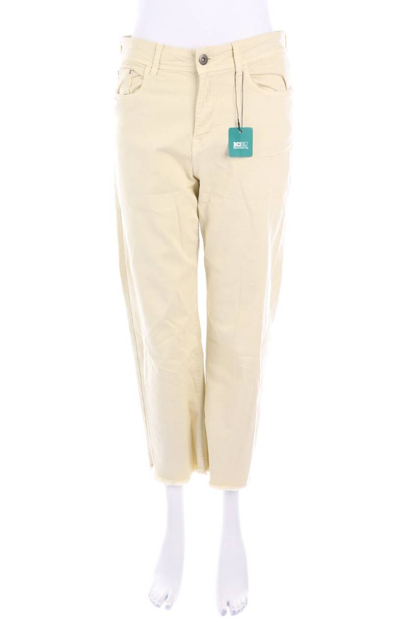 Carou JDY Slim Jeans mit Logo-Patch