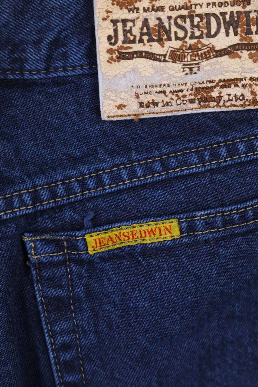 Carou JEANS EDWIN Dark Denim Straight Cut Jeans