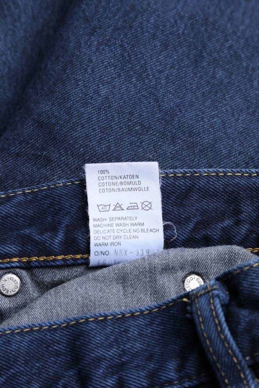 Carou JEANS EDWIN Dark Denim Straight Cut Jeans