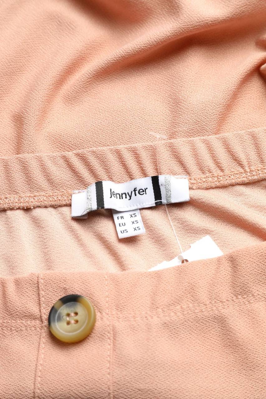 Carou Jennyfer Carmen-Bluse Mit Knöpfen Zum Knoten