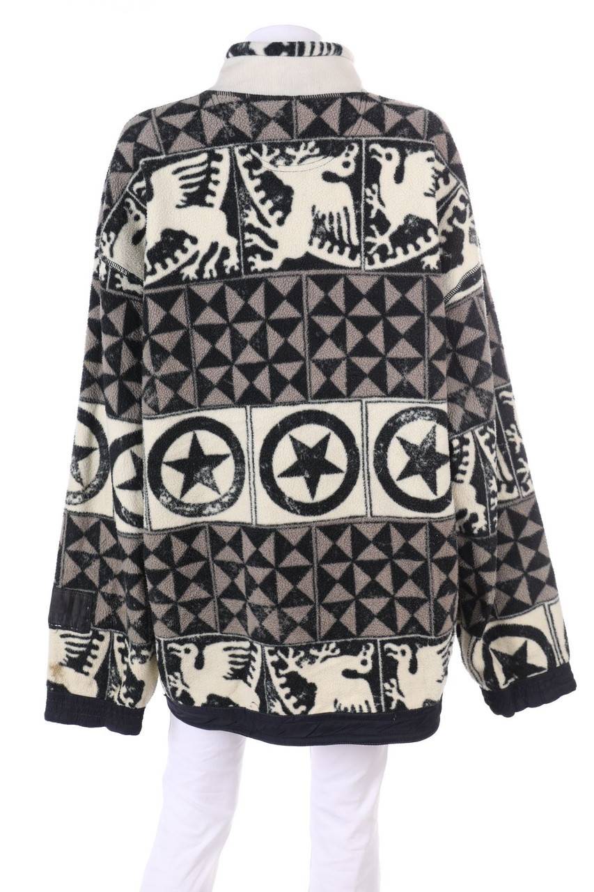 Carou JET SET Fleece-Pullover Mit Print