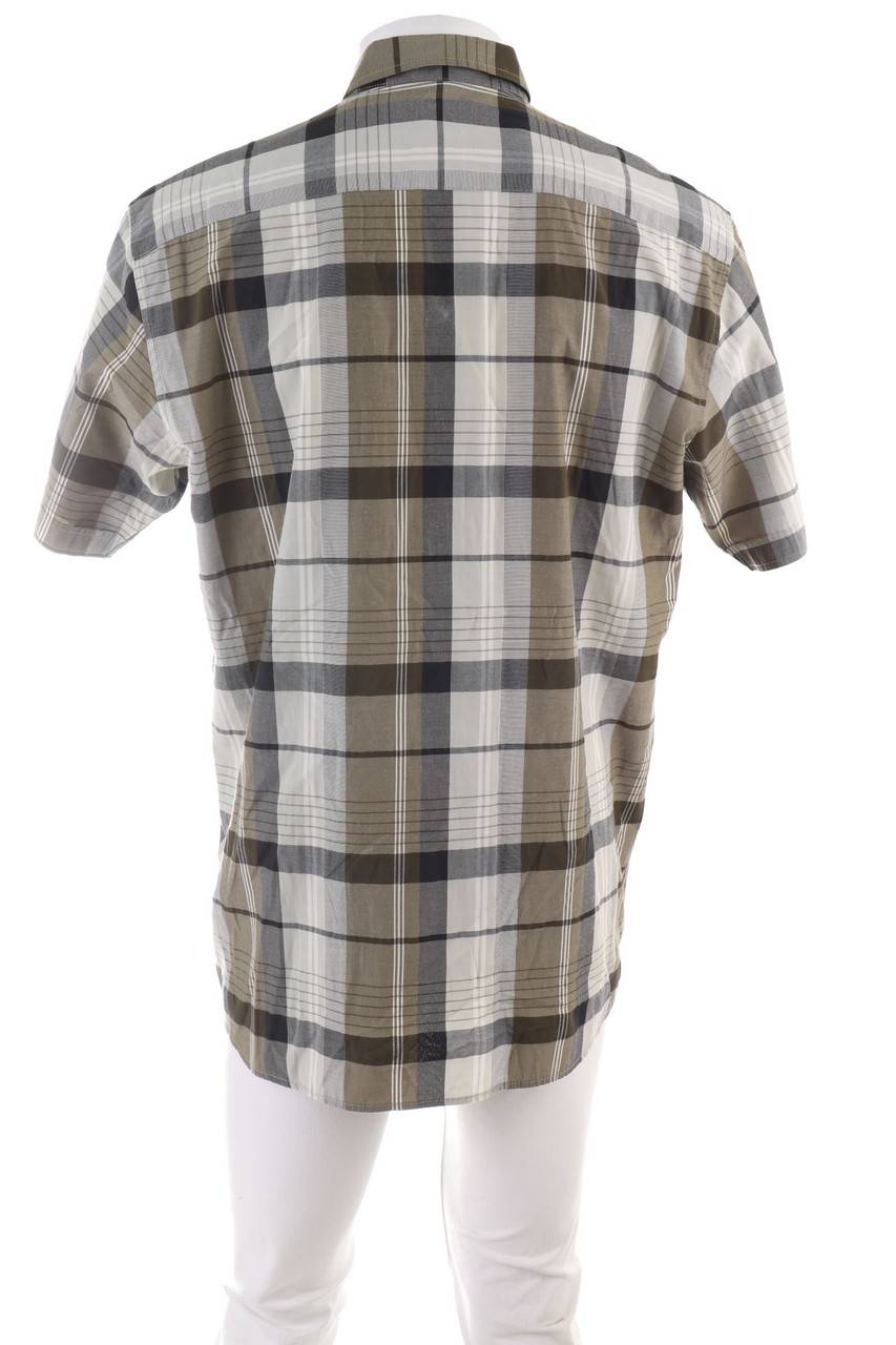 Carou JIM SPENCER Kurzarm-Hemd Mit Karo-Muster