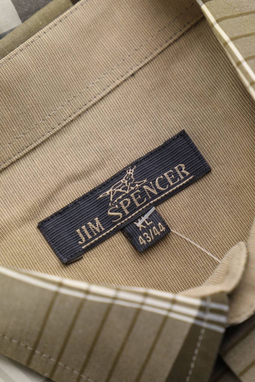 Carou JIM SPENCER Kurzarm-Hemd Mit Karo-Muster