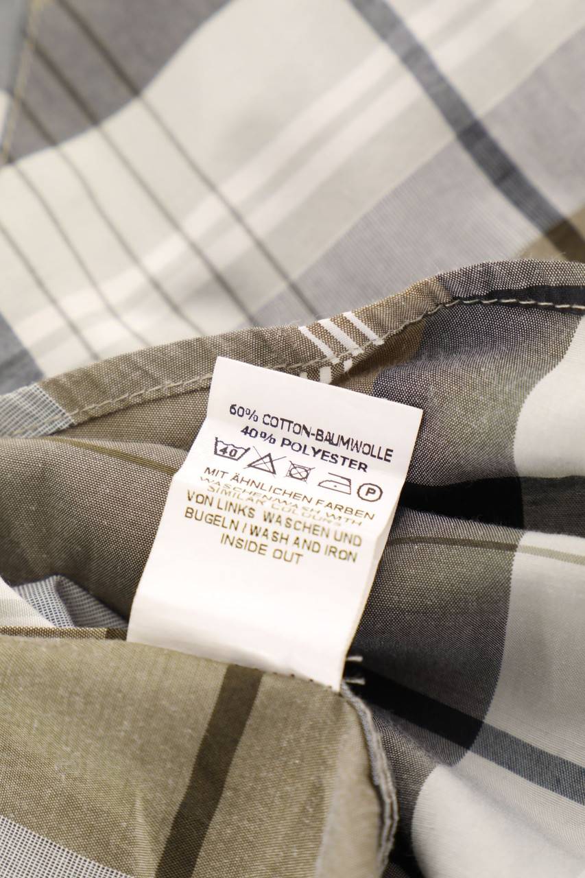 Carou JIM SPENCER Kurzarm-Hemd Mit Karo-Muster