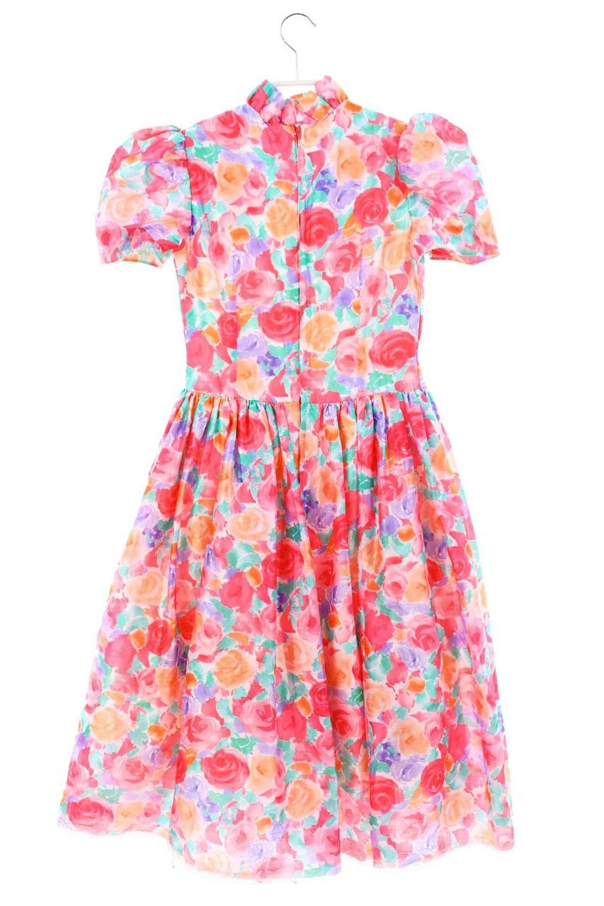 Carou Joan Calabrese Kleid Mit Rüschen
