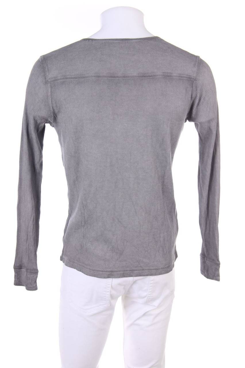 Carou JOCKEY. Longsleeve-Shirt Mit Knöpfen