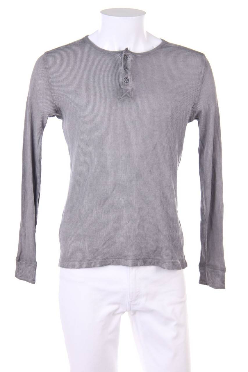 Carou JOCKEY. Longsleeve-Shirt mit Knöpfen