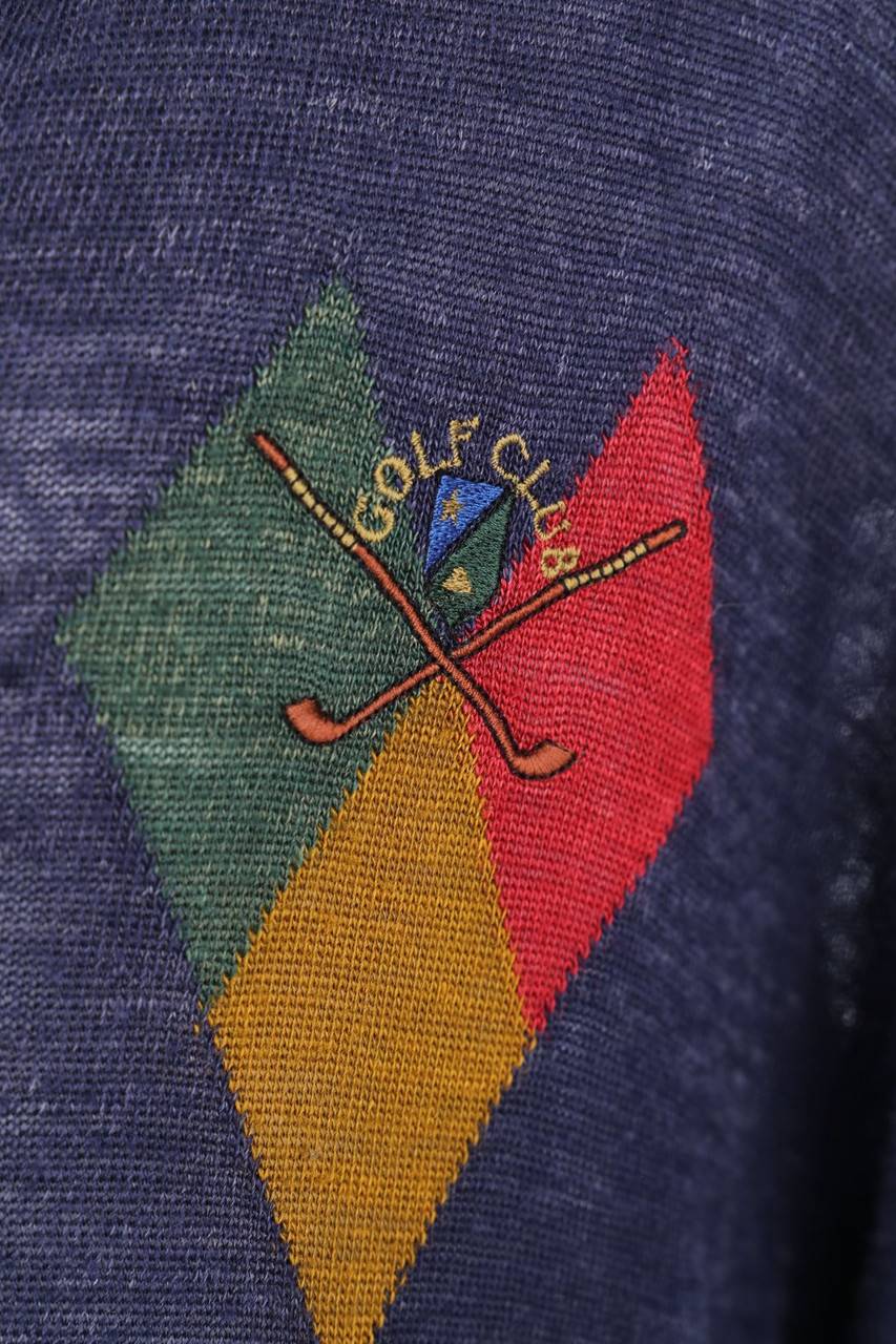 Carou JOCKEY. V-Neck-Pullover