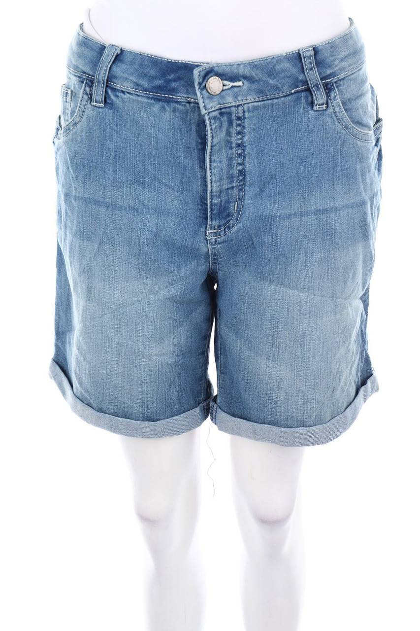Carou John Baner Used Look Jeans-Shorts