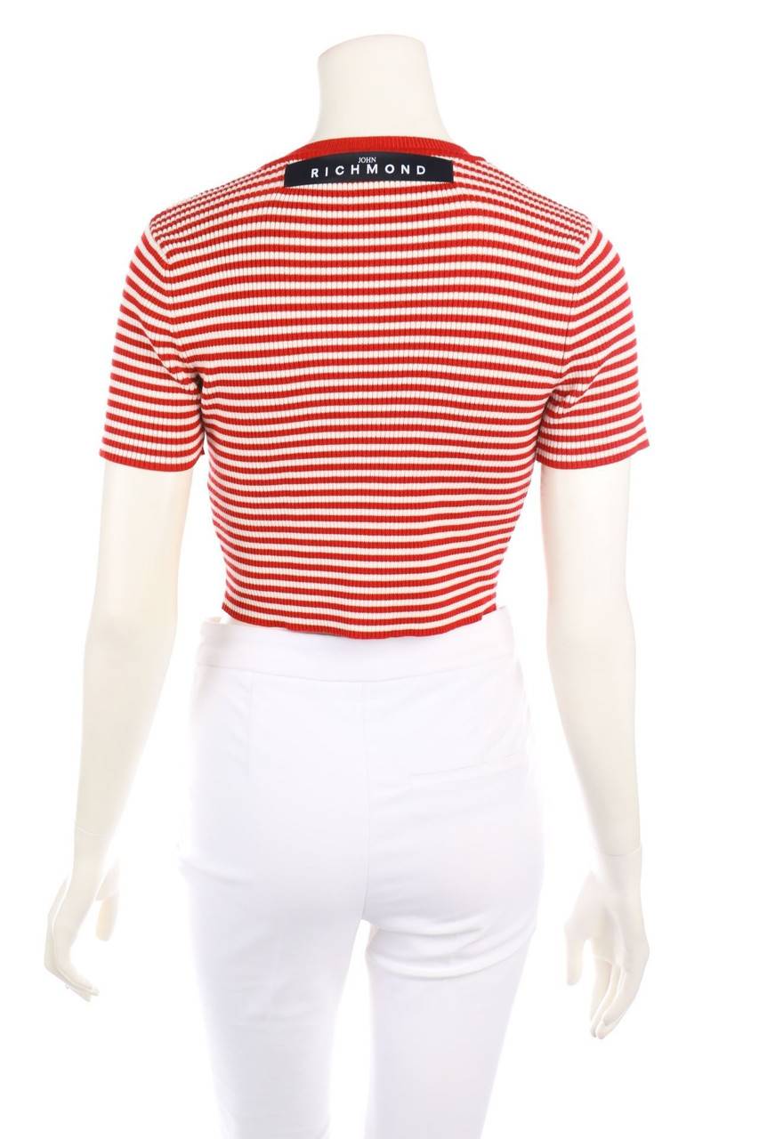 Carou JOHN RICHMOND Cropped-Strick-Pullover