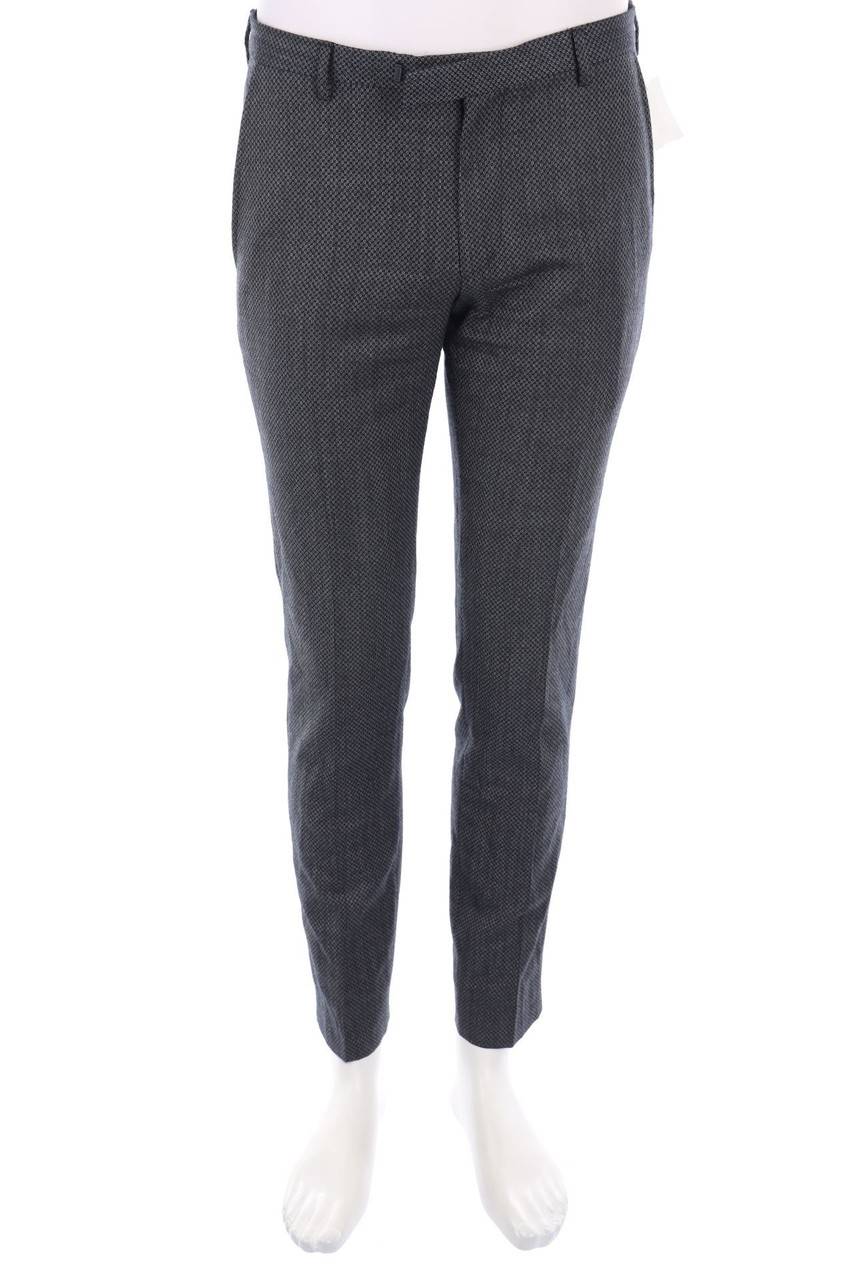 Carou JOOP! Muster-Bundfalten-Hose