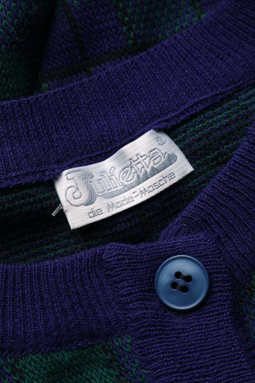 Carou Julietta Cardigan Mit Karo-Muster