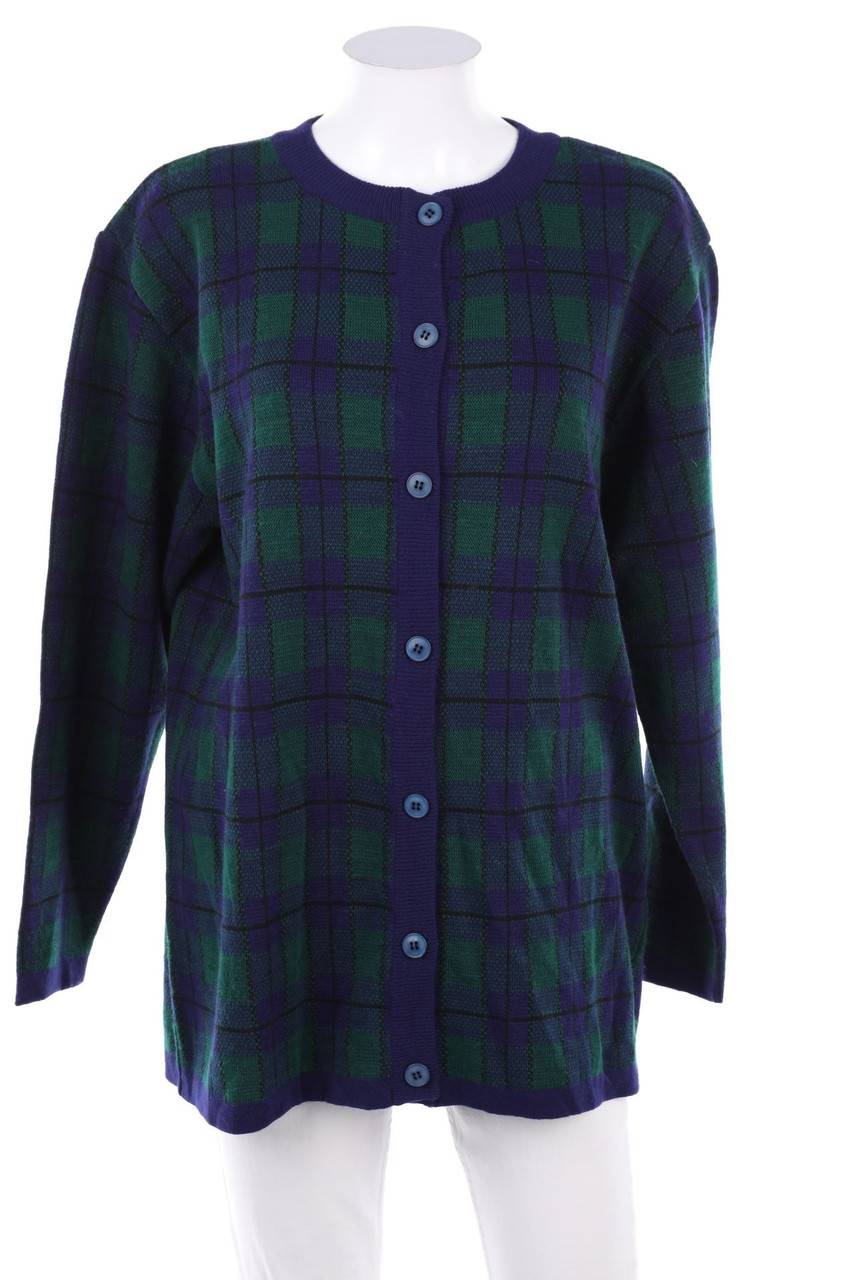 Carou Julietta Cardigan mit Karo-Muster