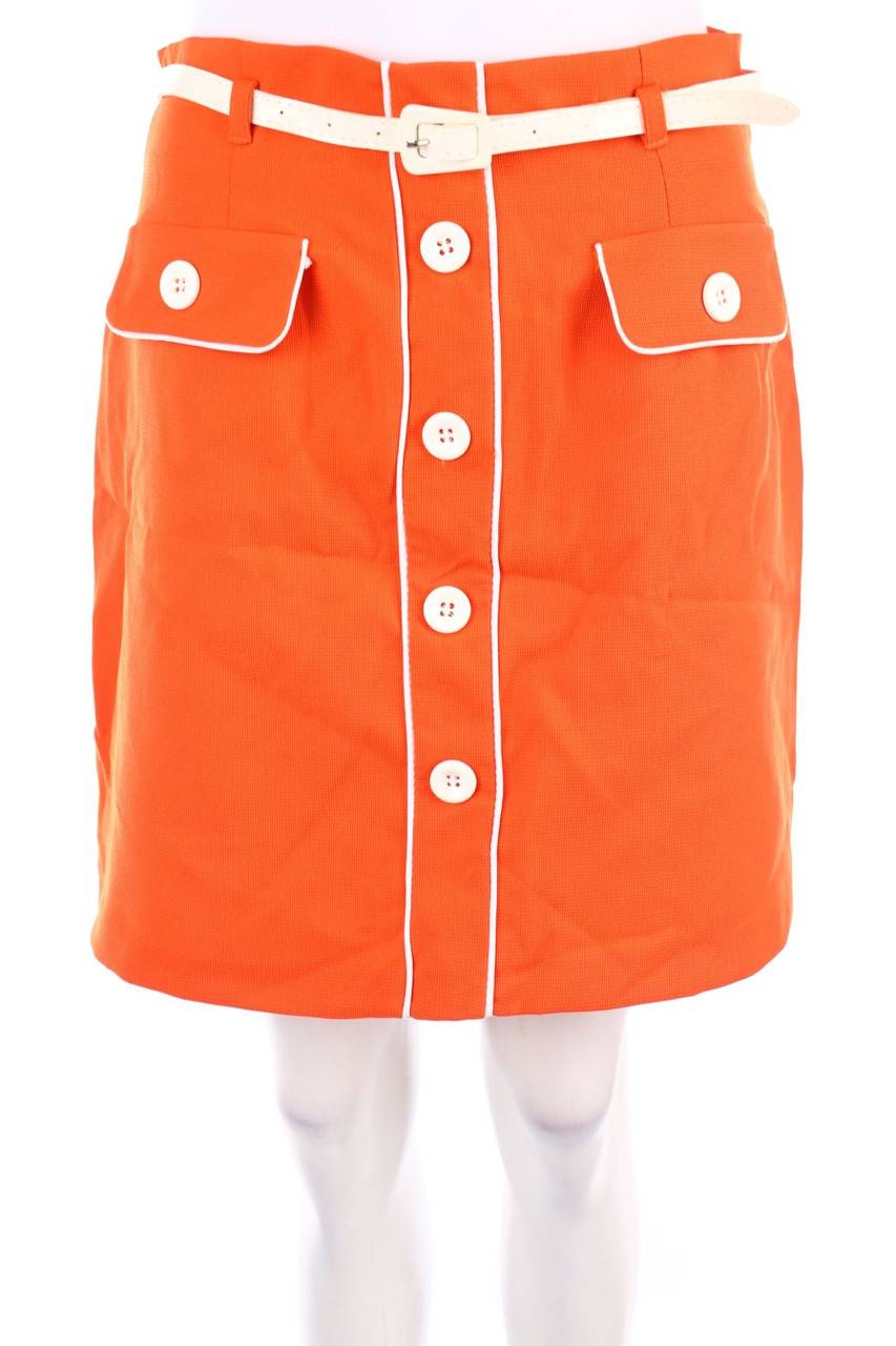 Carou Jus d´Orange Minirock mit Gürtel