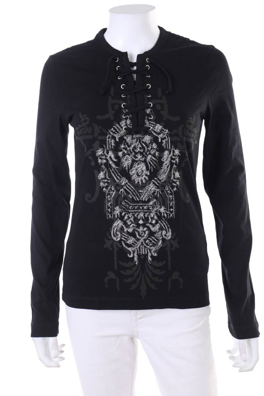 Carou Just cavalli Longsleeve-Shirt mit Schnürung