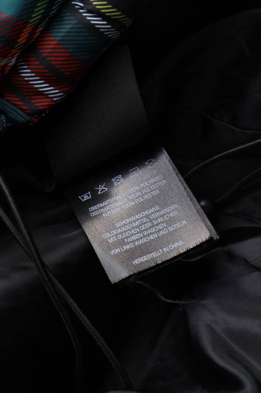 Carou Karl Kani Wattierte Jacke Mit Karo-Muster
