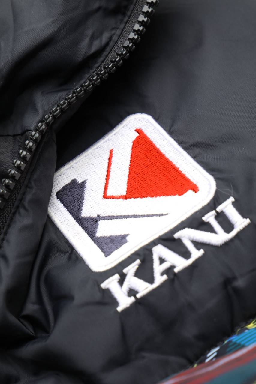 Carou Karl Kani Wattierte Jacke Mit Karo-Muster