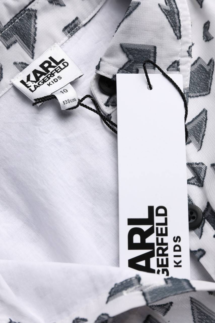 Carou KARL LAGERFELD KIDS Kleid Mit Muster