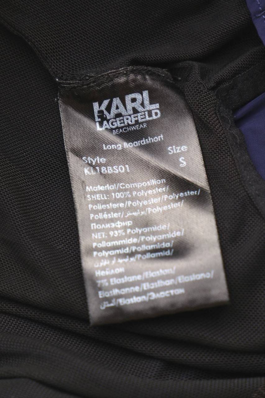 Carou Karl Lagerfeld Schwimm-Shorts Mit Logo-Patch