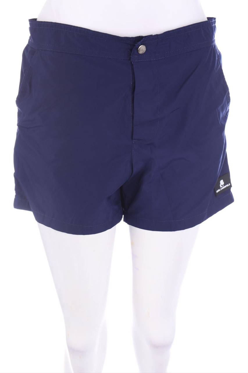 Carou Karl Lagerfeld Schwimm-Shorts mit Logo-Patch