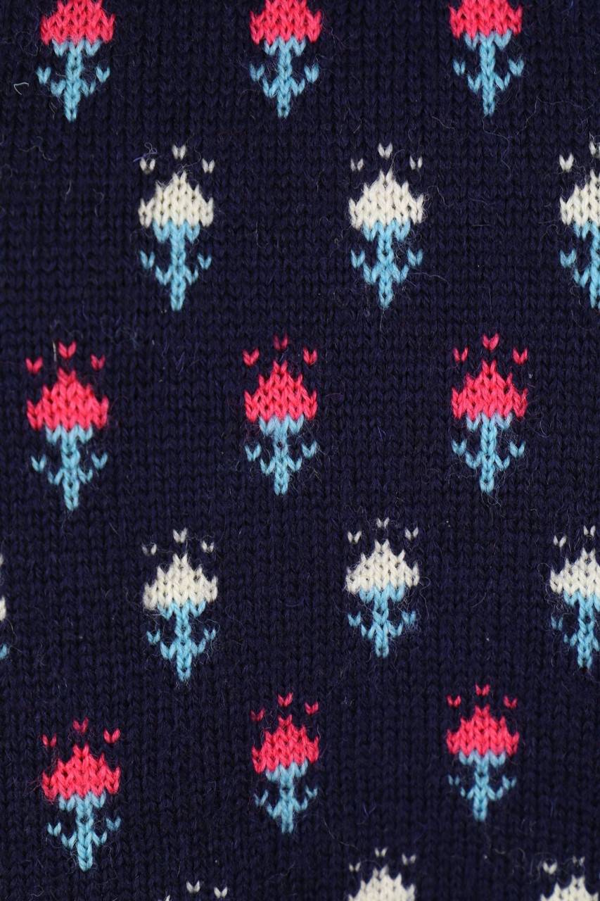 Carou KEATS Schurwoll-Pullover Mit Print