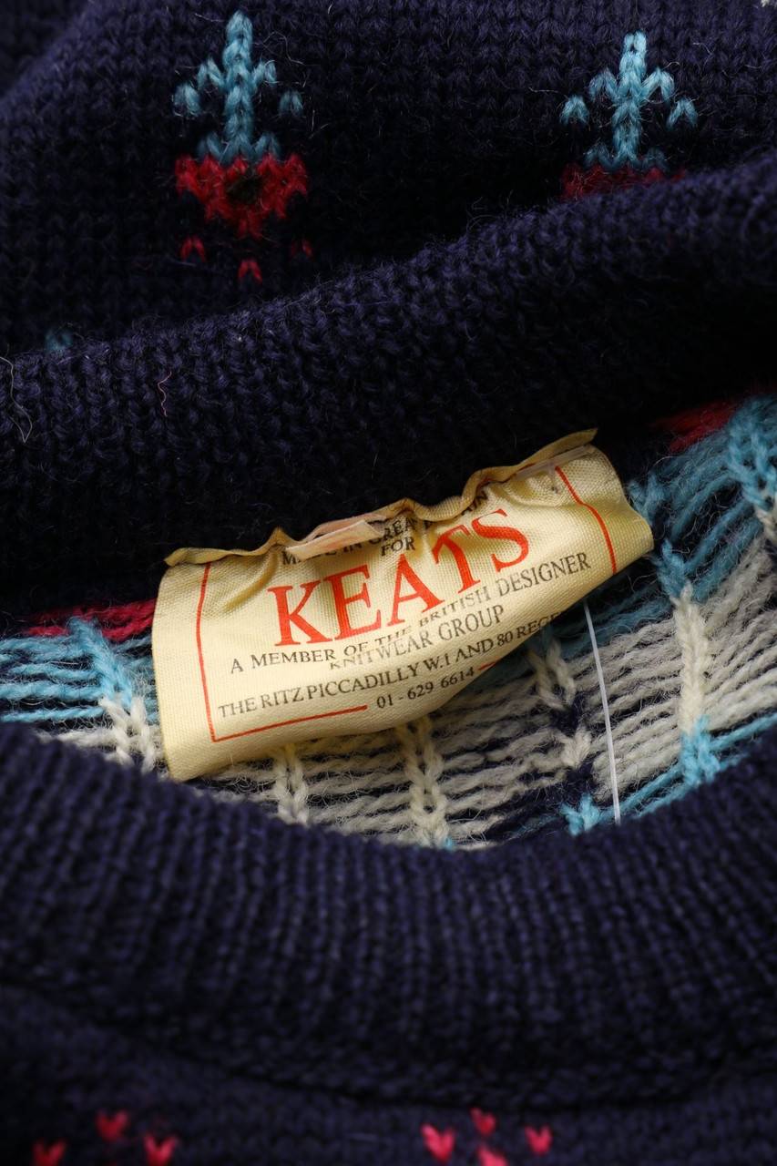 Carou KEATS Schurwoll-Pullover Mit Print