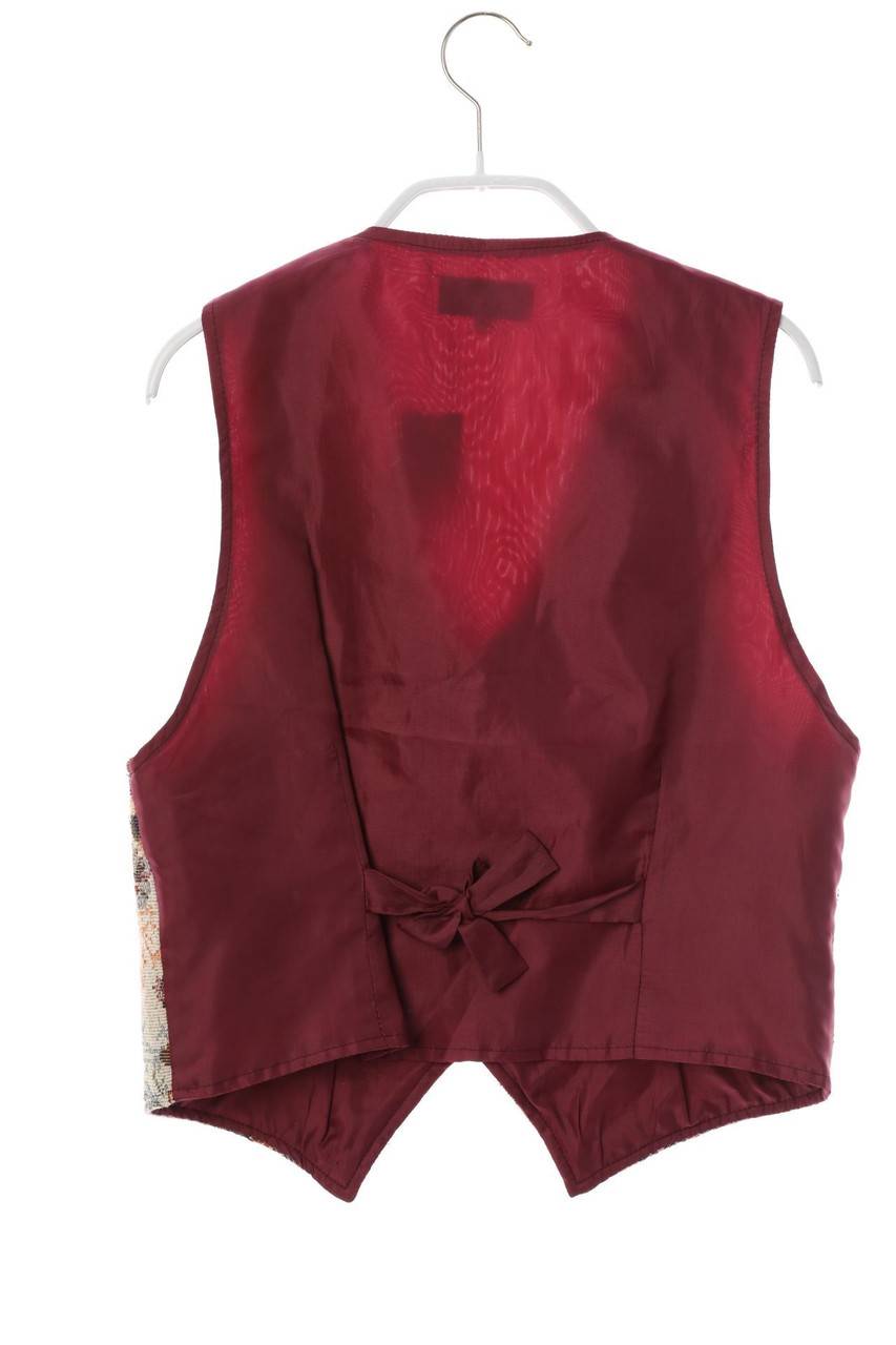 Carou KEEP FUN Vintage-Weste Mit Floralem Muster