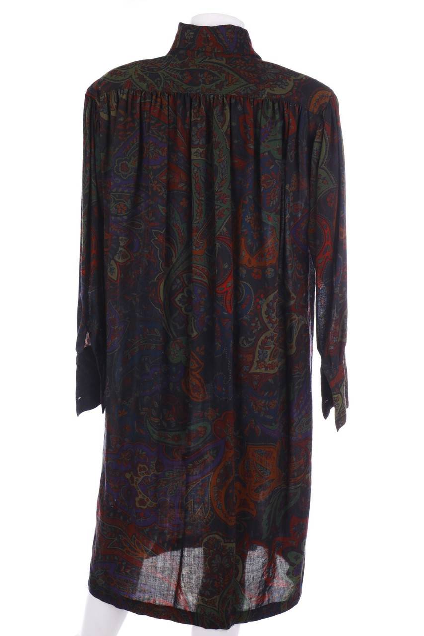 Carou KENZO Kleid Aus Woll-Mix Mit Paisley-Print