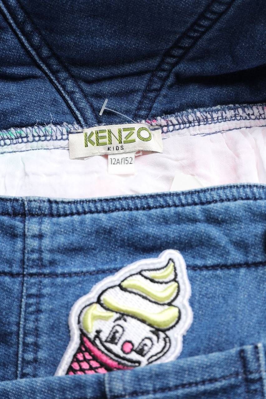 Carou KENZO Latz-Kleid Mit Print